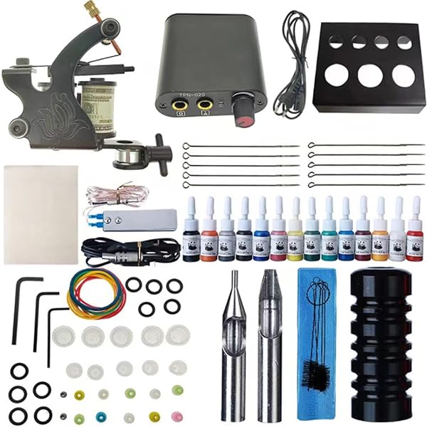 タトゥー マシン セット内容多数 Amazon.co.jp: タトゥーマシンセット ワイヤレスタトゥーマシン プロの